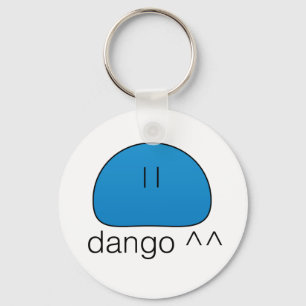青いDango Keychain キーホルダー