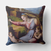 青いDiademのマドンナかtのマドンナ クッション (裏面)