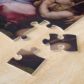 青いDiademのマドンナかtのマドンナ ジグソーパズル (側面)