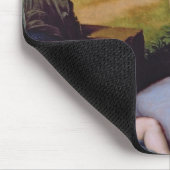 青いDiademのマドンナかtのマドンナ マウスパッド (コーナー)