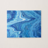 青いGeode ジグソーパズル (横)