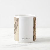 青いHeelerのオーストラリアの牛犬 コーヒーマグカップ (中央)