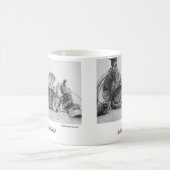 青いHeelerのマグシリーズは"作ります私の日"を モーフィングマグカップ (中央)