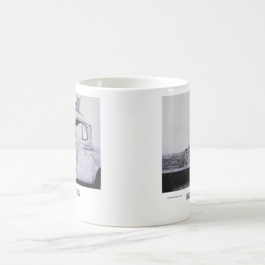 青いHeelerのマグシリーズ モーフィングマグカップ (中央)