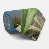 青いHyacinthのコンゴウインコのオウムの鳥の野性生物のタイ ネクタイ (ロール)