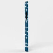 青いiPhoneケースのストリングライト Case-Mate iPhoneケース (裏面/右)