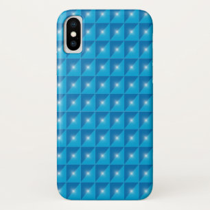 青いiPhone / iPadケース iPhone X ケース