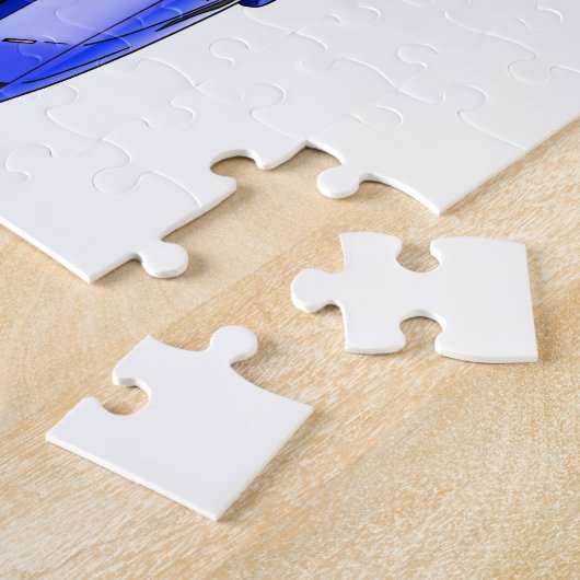 青いIROC Z ジグソーパズル (側面)