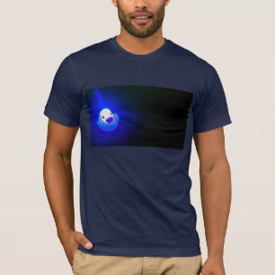 青いLED Duckie Tシャツ