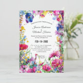 青いMeadowの開花 招待状 (スタンド正面)