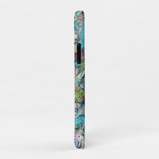 青いMeadow iPhoneケース Case-Mate iPhoneケース (裏面/右)