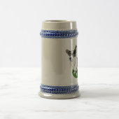 青いmerle、コーギーのカーディガン ビールジョッキ (中央)