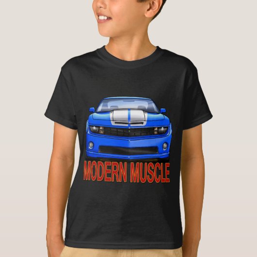 青いn白いCAMARO.png Tシャツ (正面)