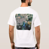 青いseastar tシャツ (裏面)