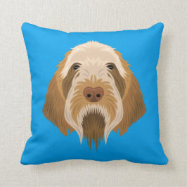 青いSpinone Italiano クッション