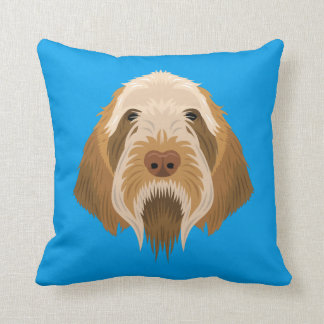 青いSpinone Italiano クッション