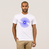 青いSpiro Tシャツ (正面フル)