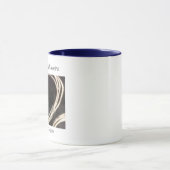 青いSpittoonの信号器のマグ マグカップ (中央)