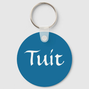 青いTuit キーホルダー