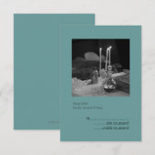 青いVaftisi RSVP (正面/裏面)