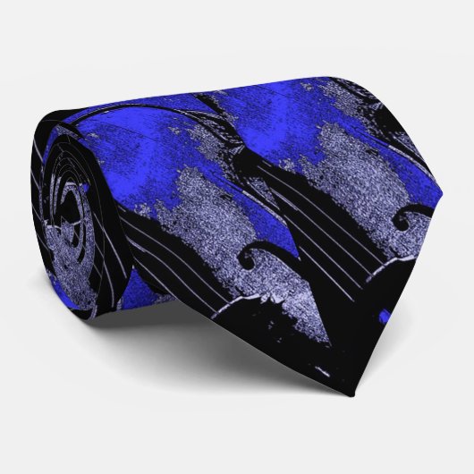 青いWoody ネクタイ (ロール)