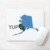 青いYupik マウスパッド (マウス)