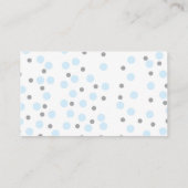 青おむつラッフル エンクロージャーカード (裏面)