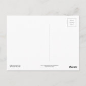 青おもしろい世界地図 ポストカード (裏面)