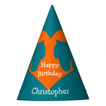 青およびオレンジパーソナライズな馬