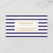 青およびホワイトゴールドのラベルの割引クーポンカード 割引カード (裏面)