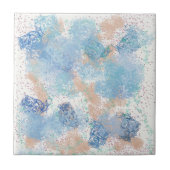 青およびモモ タイル (正面)