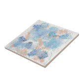 青およびモモ タイル (側面)