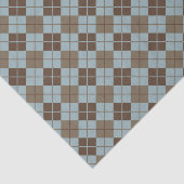 青および暗灰色のアーガイル柄のなパターン 薄葉紙 (詳細)