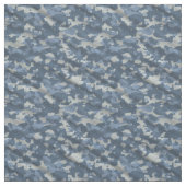 青および灰色の友のカムフラージュのデザイン ファブリック (見本)