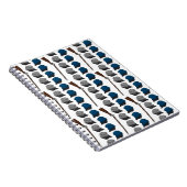 青および灰色 ノートブック (右側)