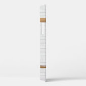 青および白いのカスタムなネットボールの均一赤 Case-Mate iPhoneケース (裏面 / 右)