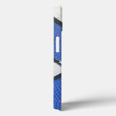 青および白いバスケットボールの電話箱 Case-Mate iPhoneケース (裏面 / 右)