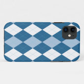 青および白いArglyeのiPhone 5の箱 Case-Mate iPhoneケース (裏面(横))