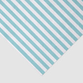 青および白くストライプのなティッシュ 薄葉紙 (詳細)