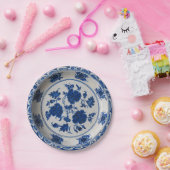 青および白くフェイクな磁器の中国人の中国趣味 ペーパープレート (パーティー)