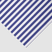 青および白のストライプのティッシュペーパー 薄葉紙 (詳細)