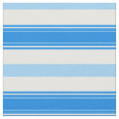 青および白のストライプ ファブリック (クローズアップ)