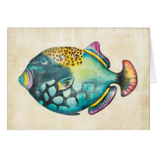 青および紫色のアクアリウムの魚