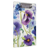 青および紫色の混合された庭 クリップボード (右)