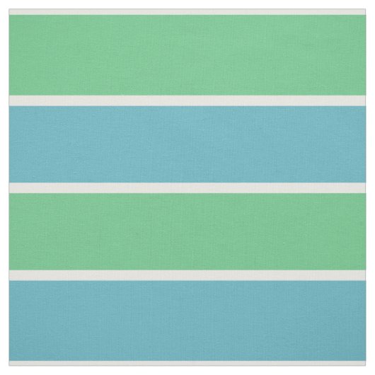 青および緑のストライプの生地 ファブリック (見本)