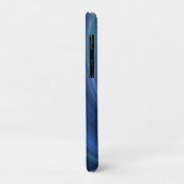 青および緑の柔らかい砂波 Case-Mate iPhoneケース (裏面/左)