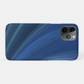 青および緑の柔らかい砂波 Case-Mate iPhoneケース (裏面(横))