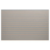 青および茶色の線/ストライプパターン ファブリック (ヤード)