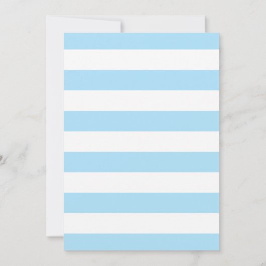 青および金ゴールドのカボチャ男の子のベビーシャワーの招待状 招待状 (裏面)