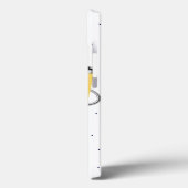 青および黄色のチアリーダーのiPadの箱 Case-Mate iPhoneケース (裏面 / 左)